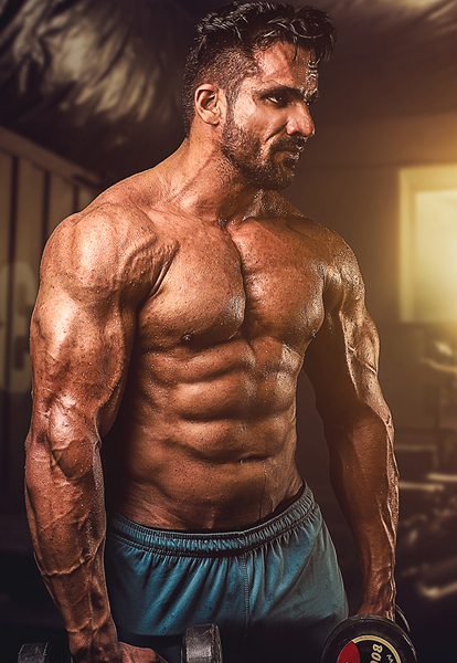 fitness model Naveen Vinod Rojh