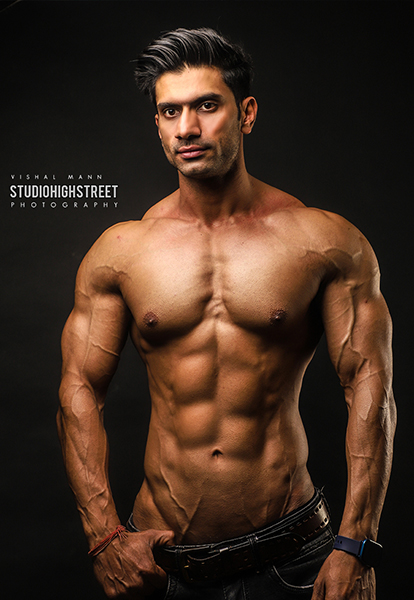 fitness model Vishal Mann 