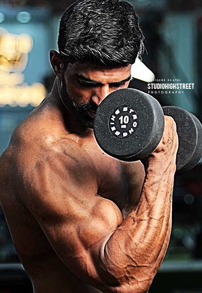 fitness model Abhishek khatri 