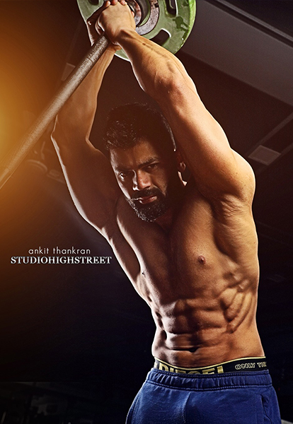 fitness model Mohit Tushir