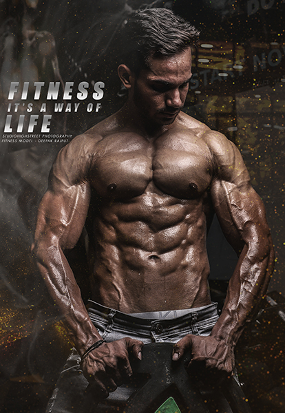 fitness model Deepak Rajput 