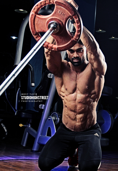 fitness model Mohit Tushir