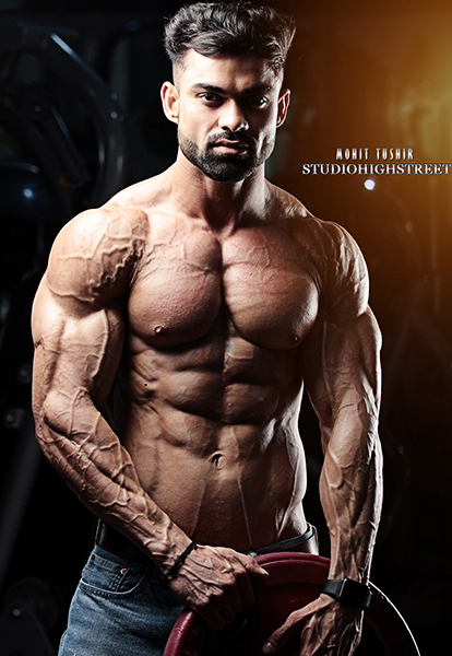 fitness model Mohit Tushir