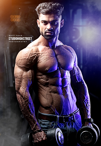 fitness model Mohit tushir 