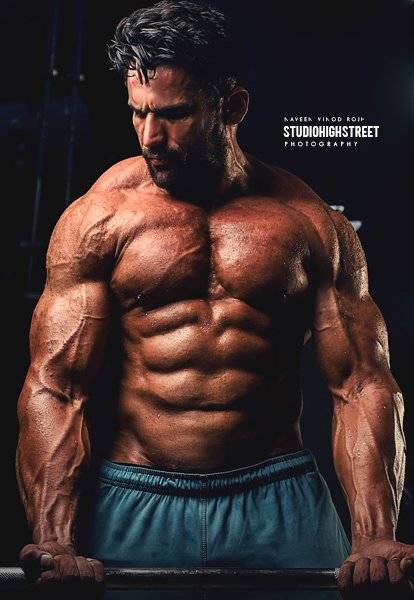 fitness model Naveen Vinod Rojh