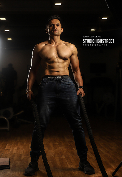 fitness model Arun Makkar