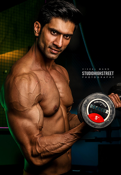 fitness model Vishal mann