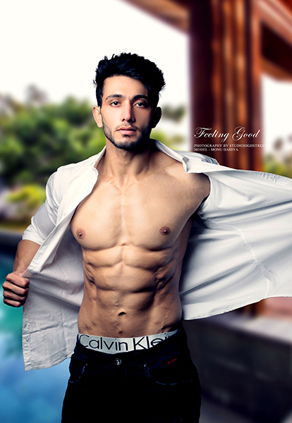 fitness model Monu Dahiya 