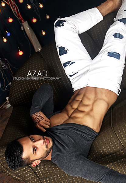 fitness model azad khan